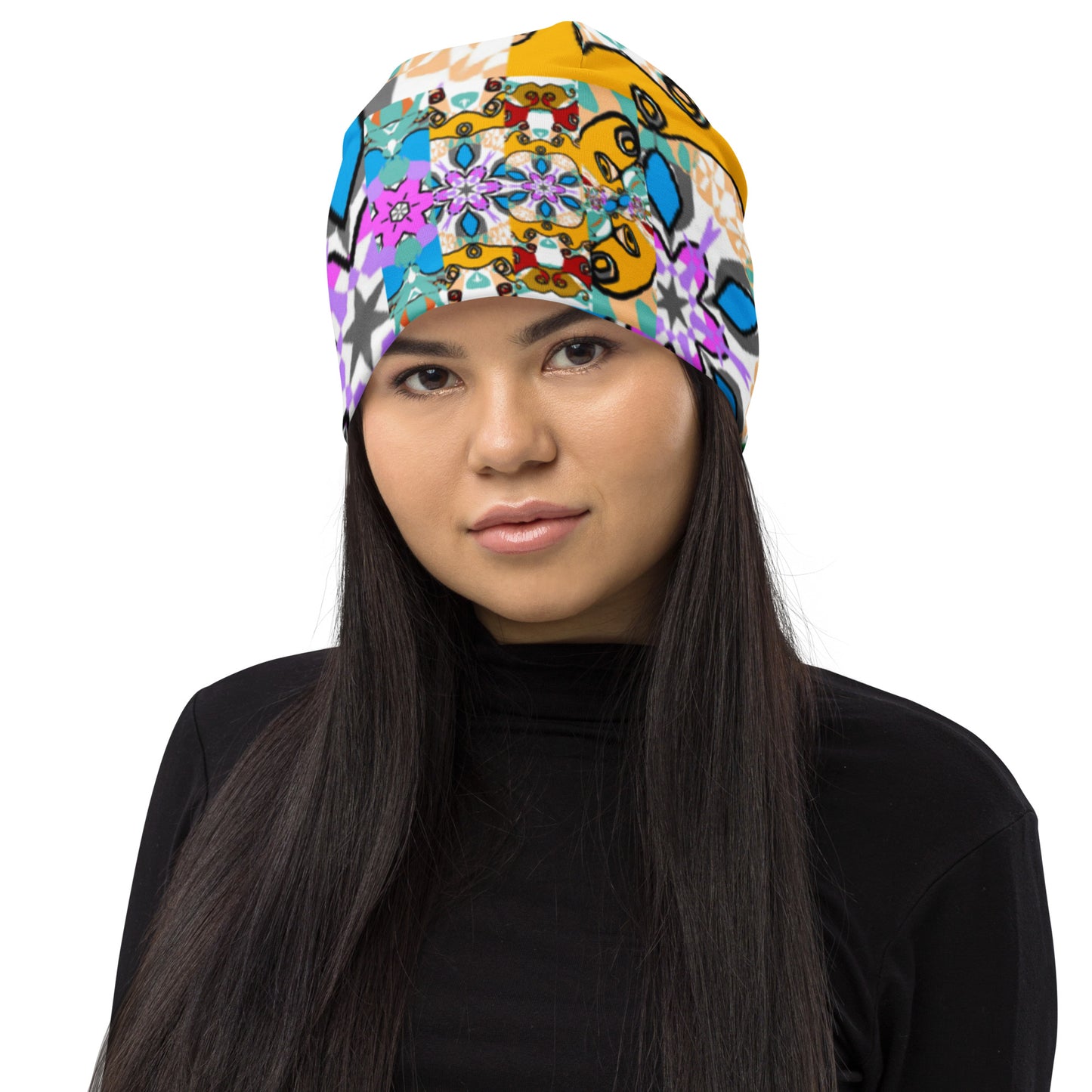 All-Over Print Beanie