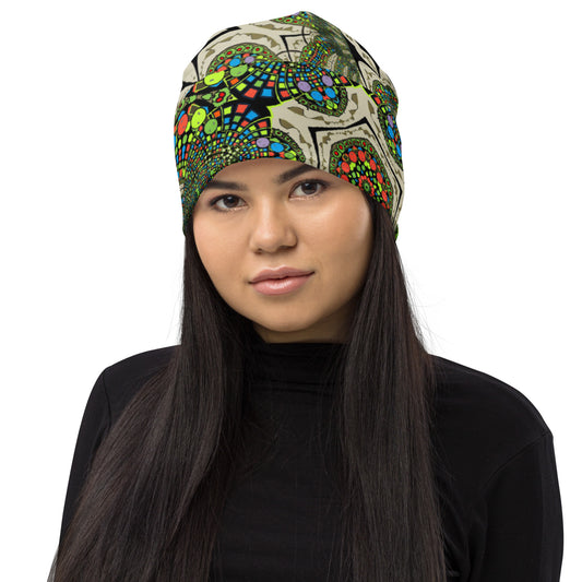 All-Over Print Beanie