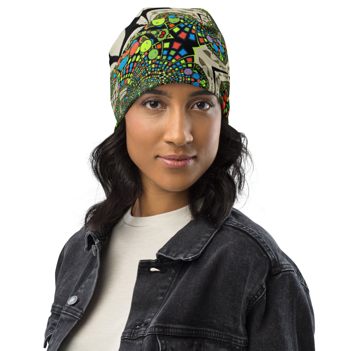 All-Over Print Beanie