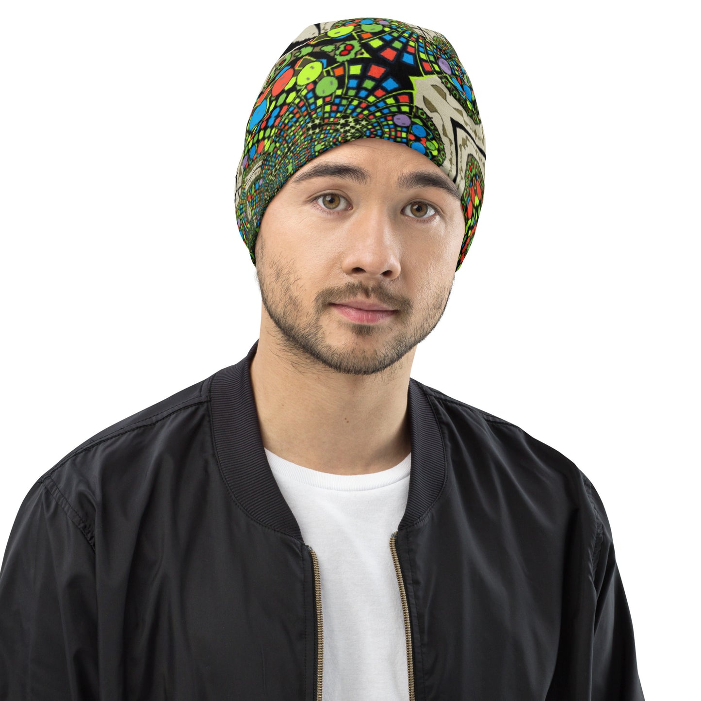 All-Over Print Beanie