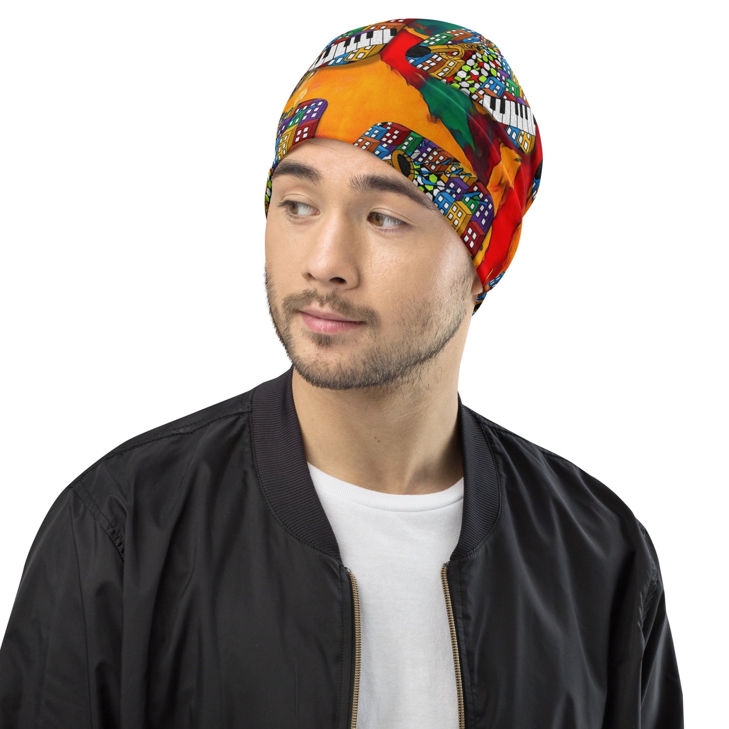 Sample All-Over Print Beanie