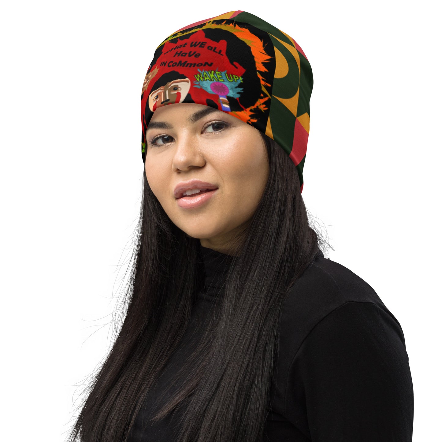 All-Over Print Beanie