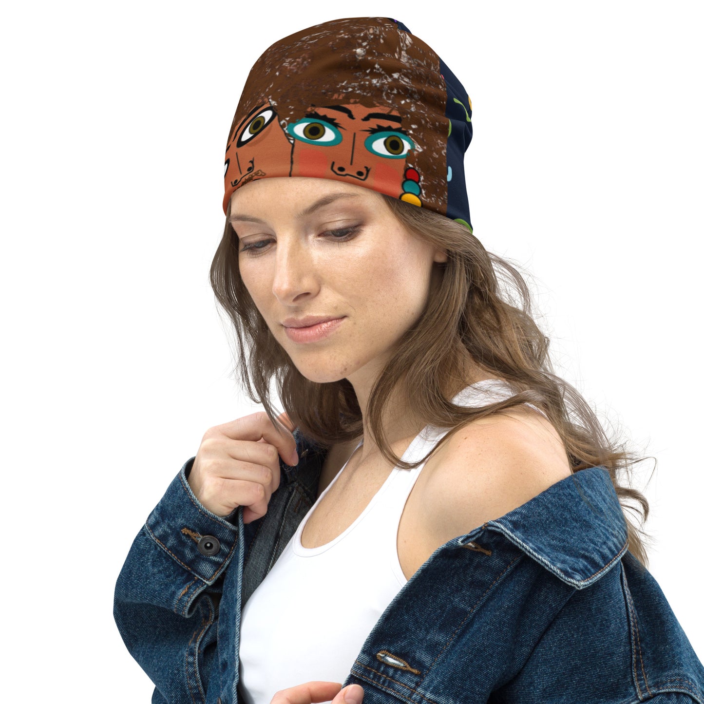 All-Over Print Beanie