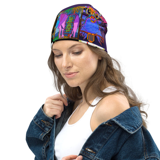 All-Over Print Beanie