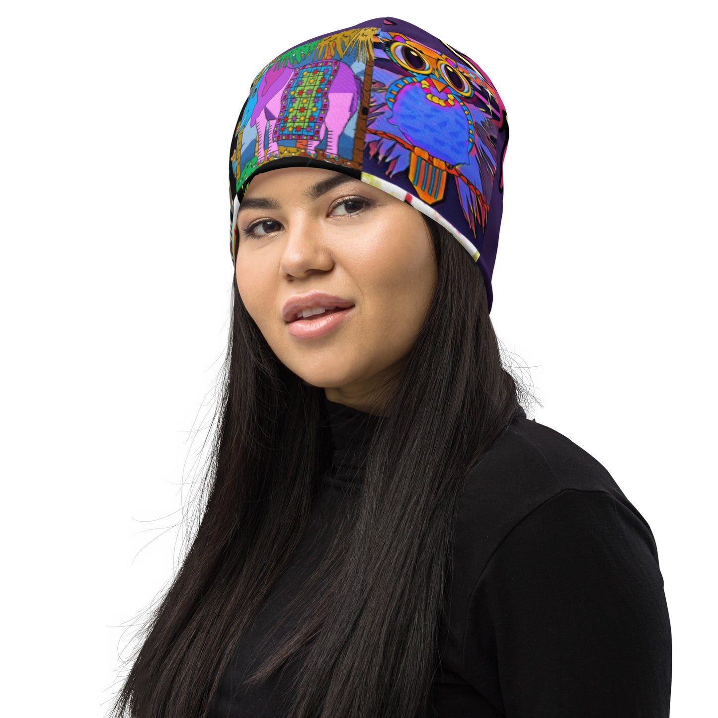 All-Over Print Beanie