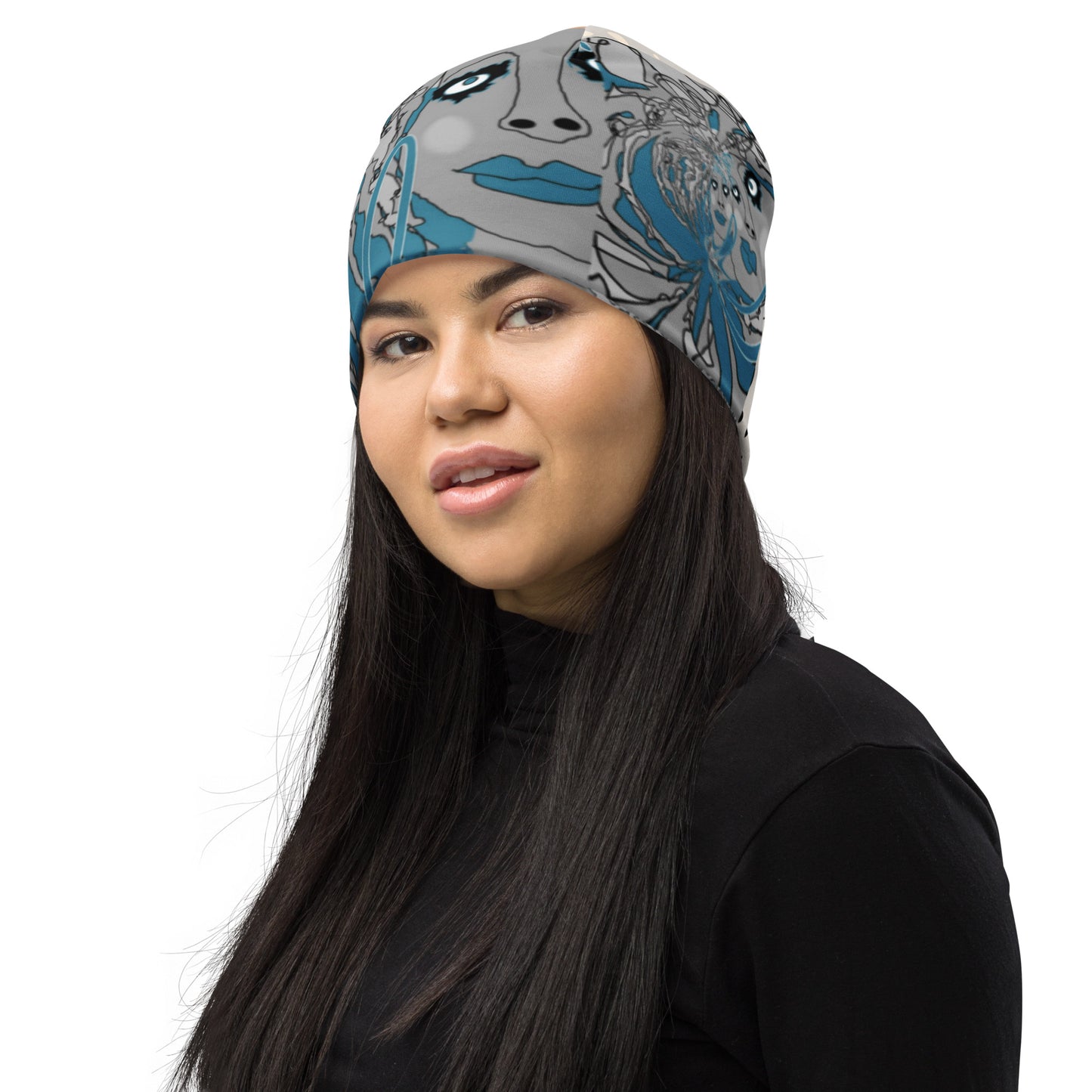 All-Over Print Beanie