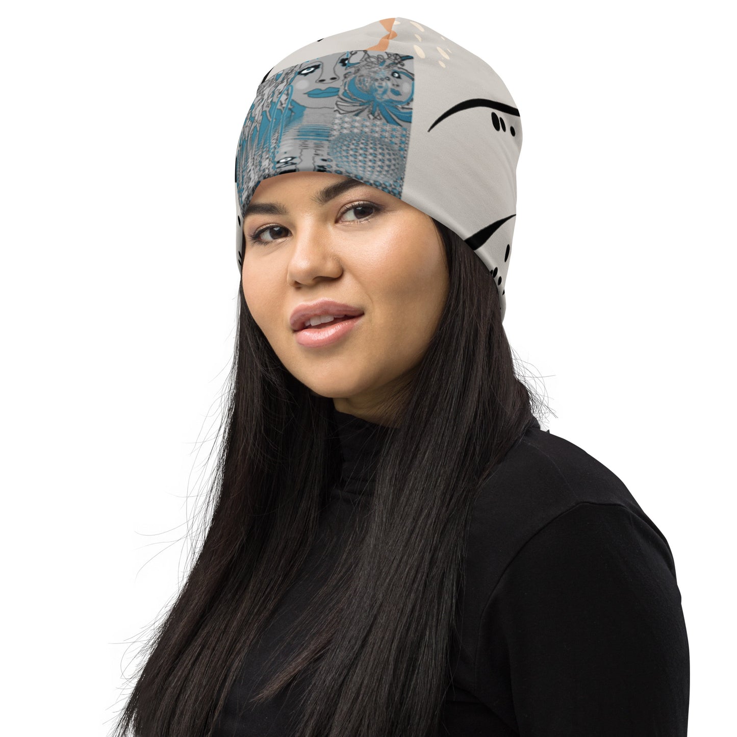 All-Over Print Beanie