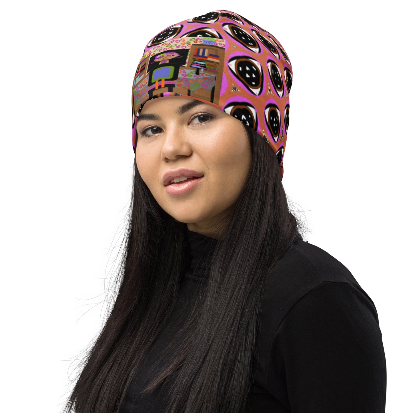 All-Over Print Beanie