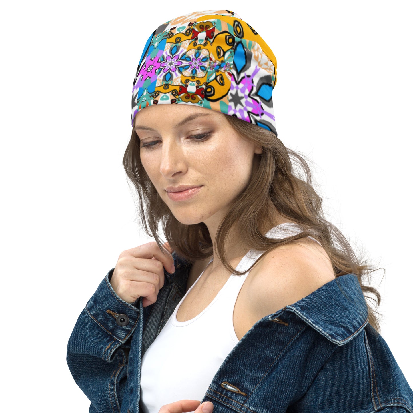 All-Over Print Beanie