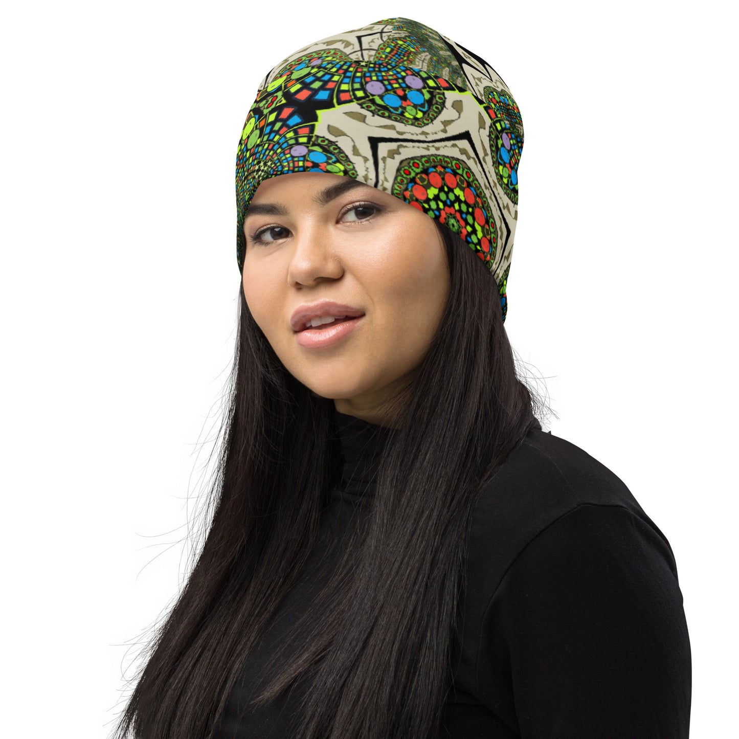 All-Over Print Beanie