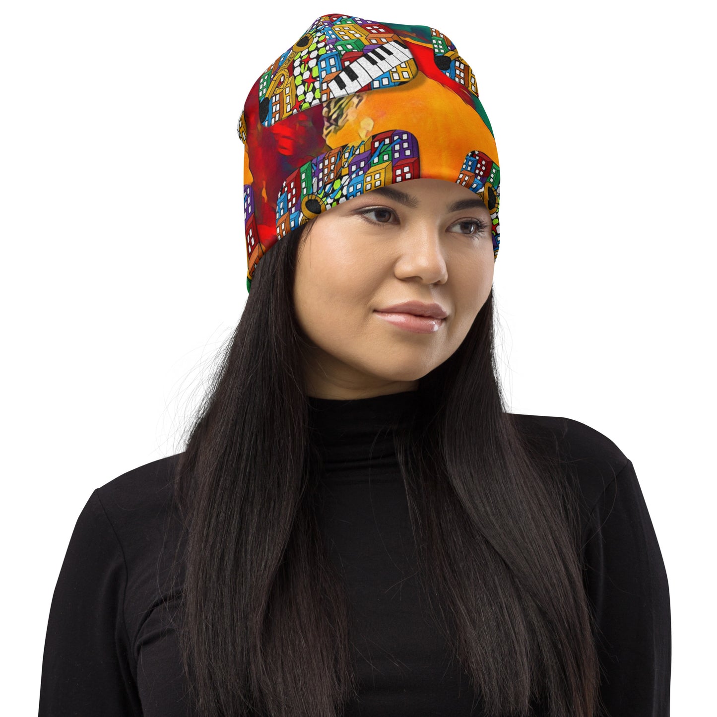 Sample All-Over Print Beanie