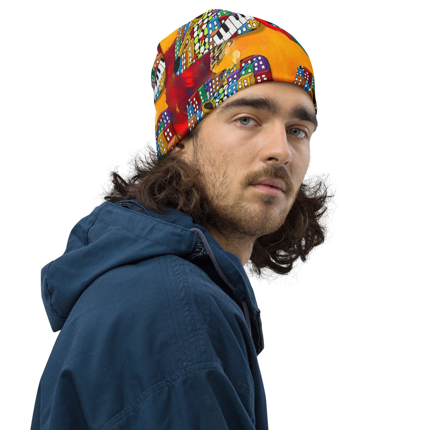 Sample All-Over Print Beanie