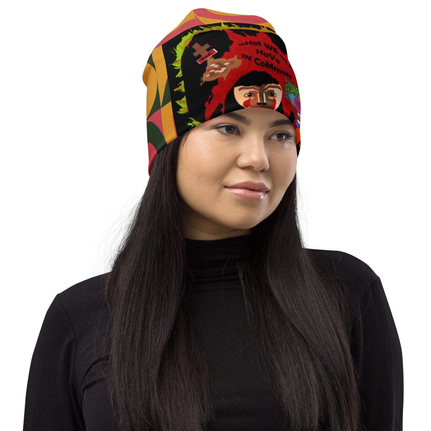 All-Over Print Beanie