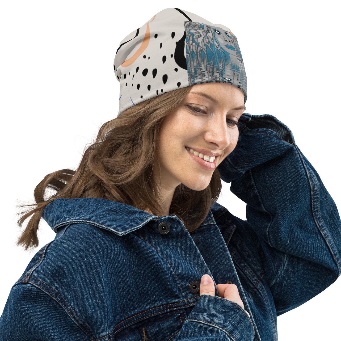 All-Over Print Beanie