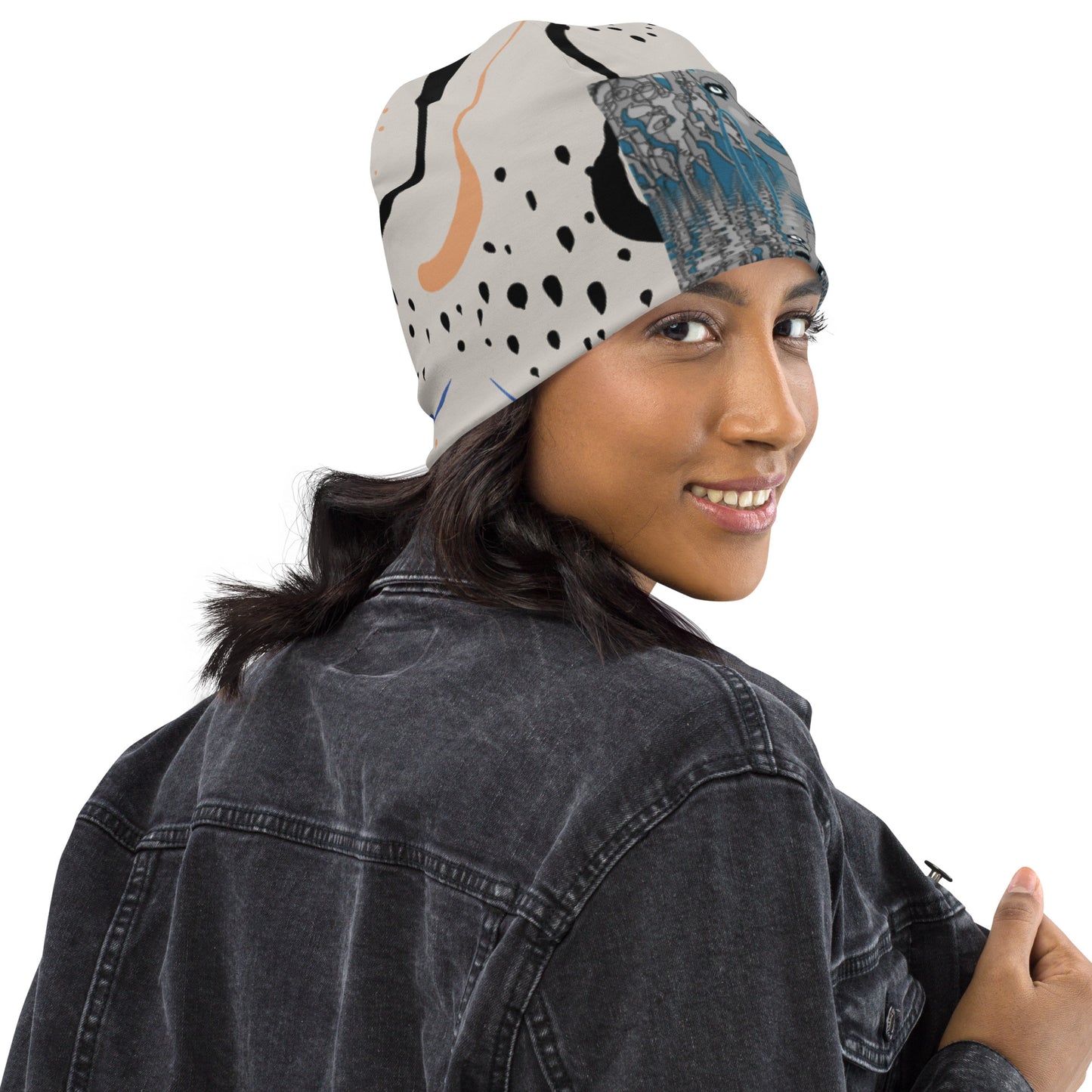 All-Over Print Beanie