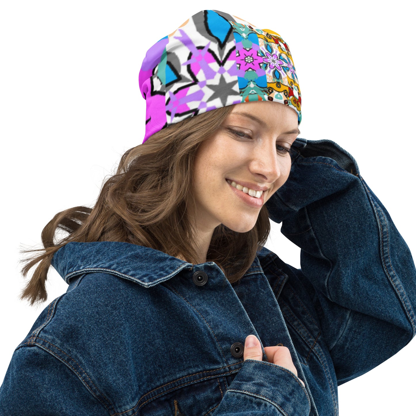 All-Over Print Beanie