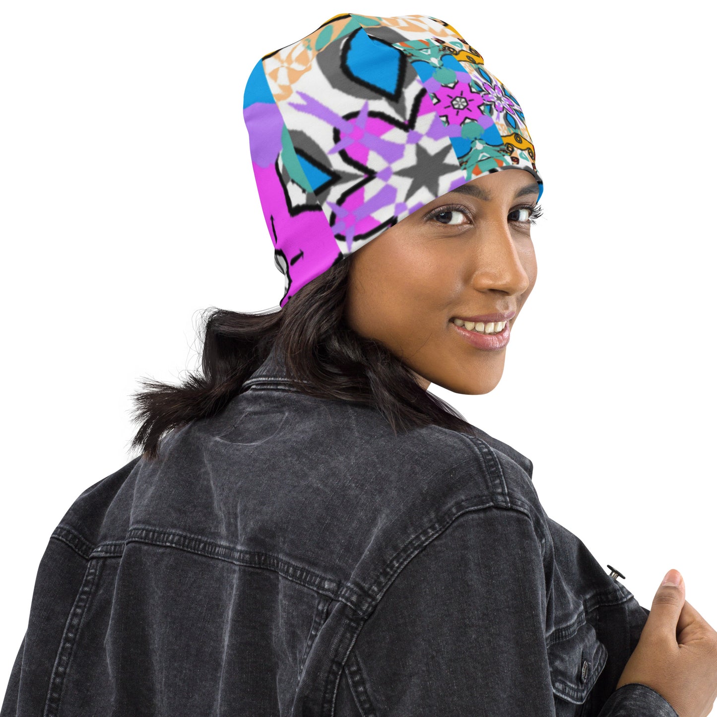 All-Over Print Beanie