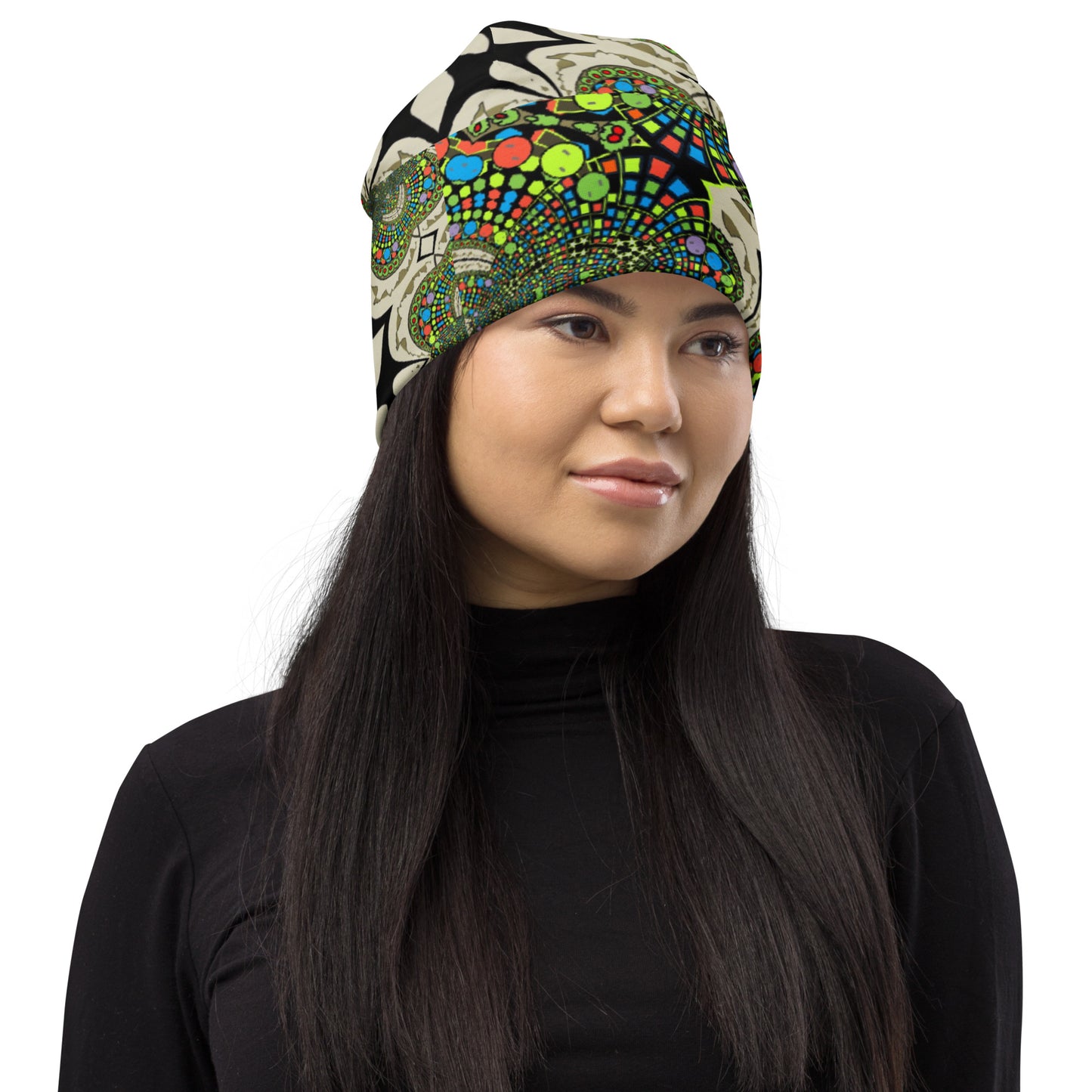 All-Over Print Beanie