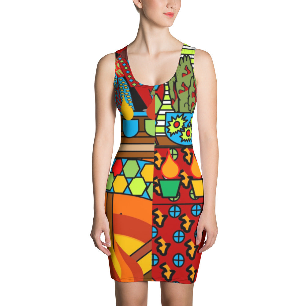 Sublimation Cut & Sew Dress