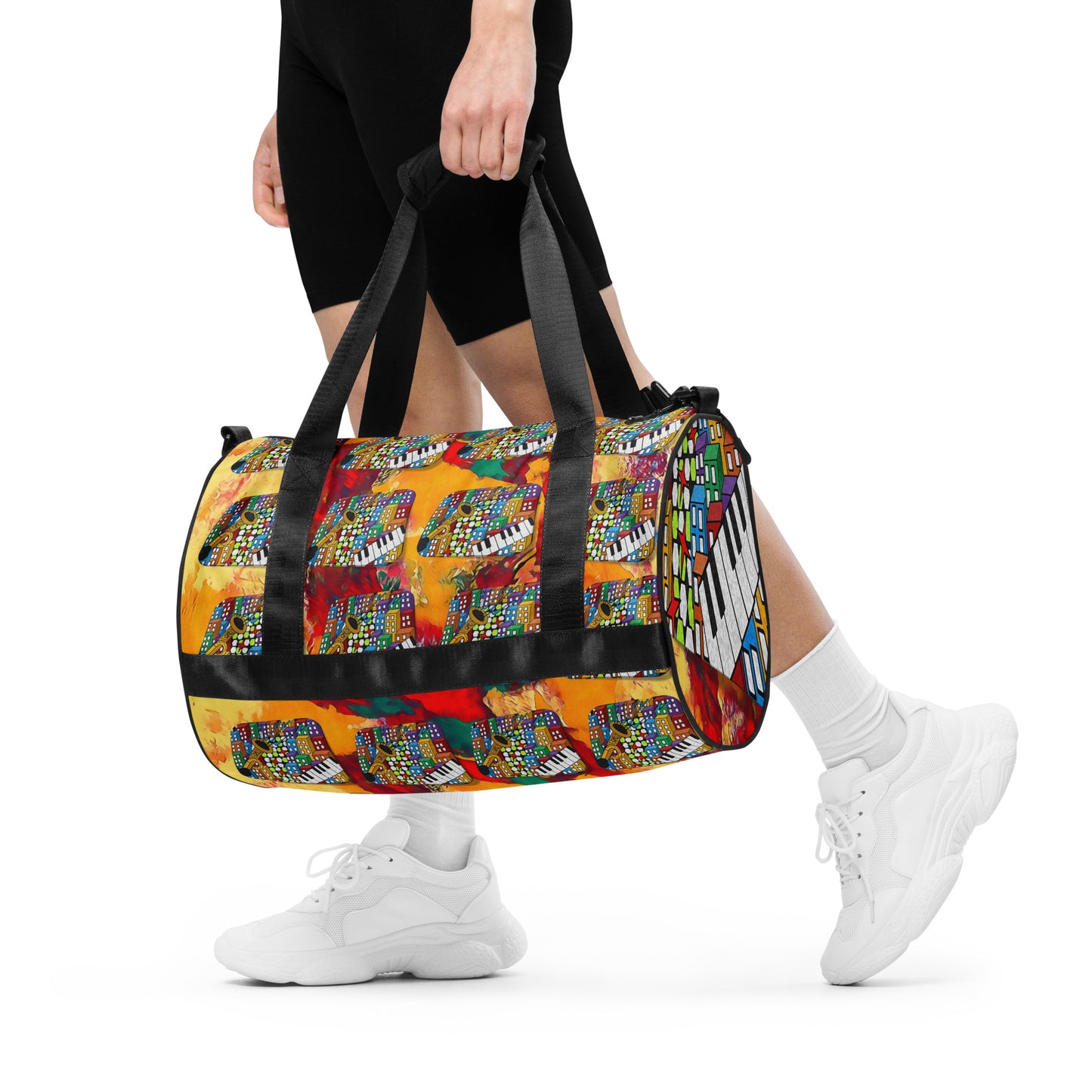 Sample All-over print gym bag