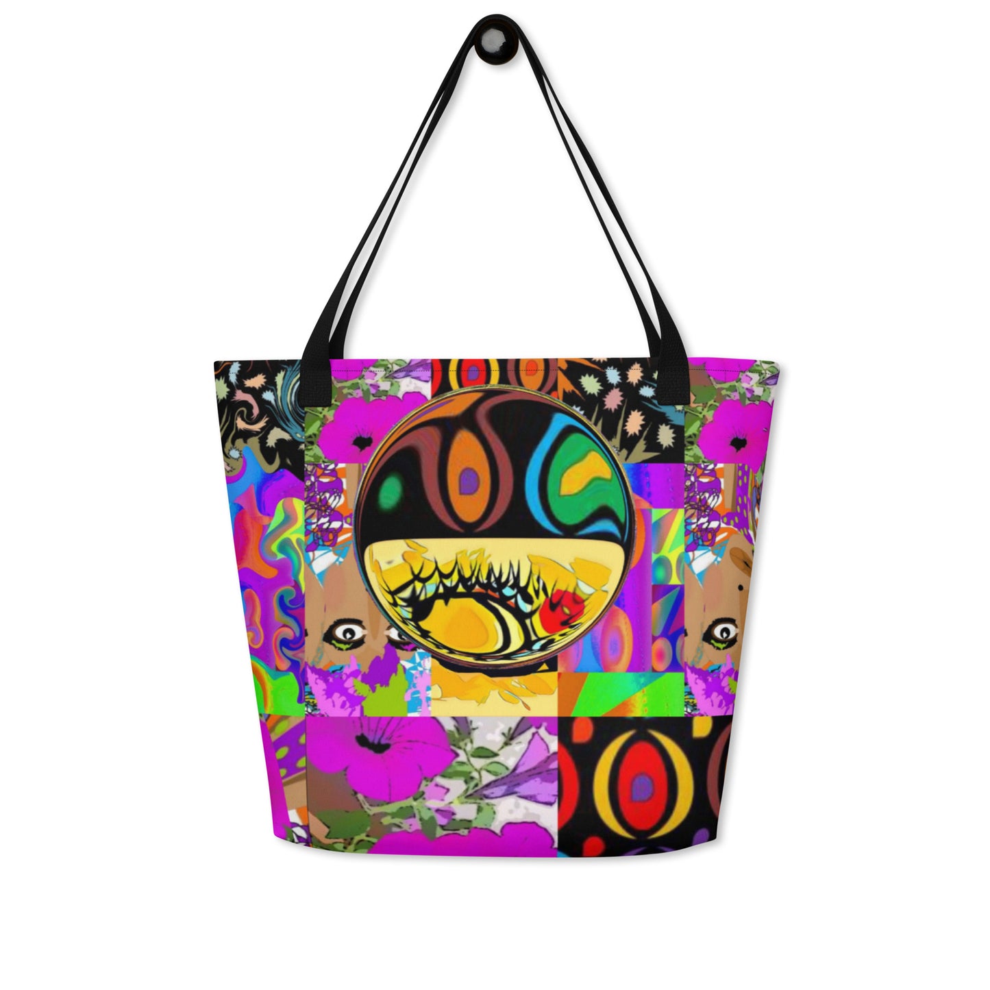 All-Over Print Large Tote Bag