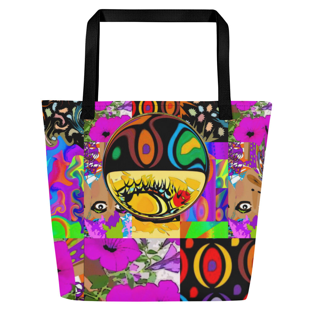 All-Over Print Large Tote Bag