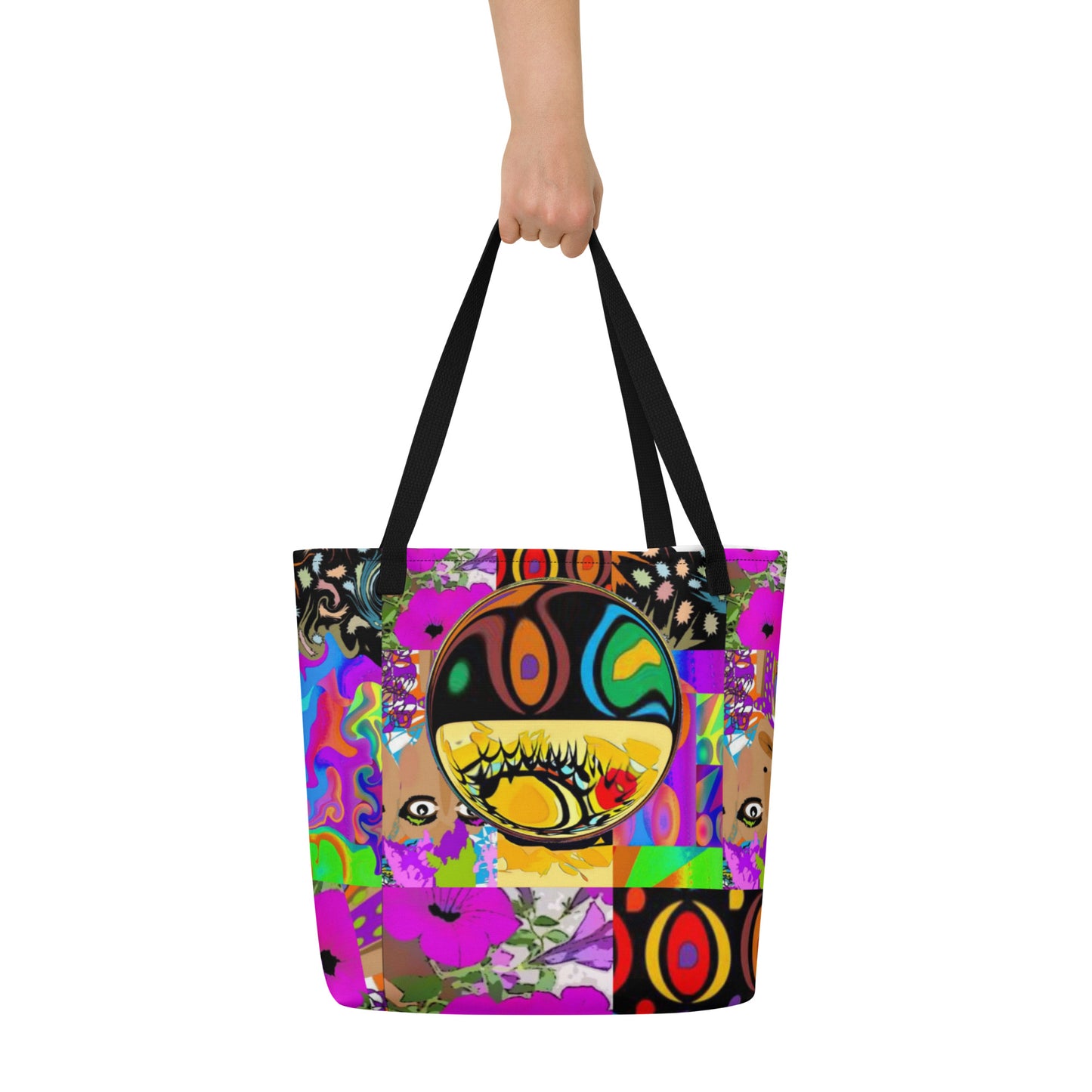 All-Over Print Large Tote Bag