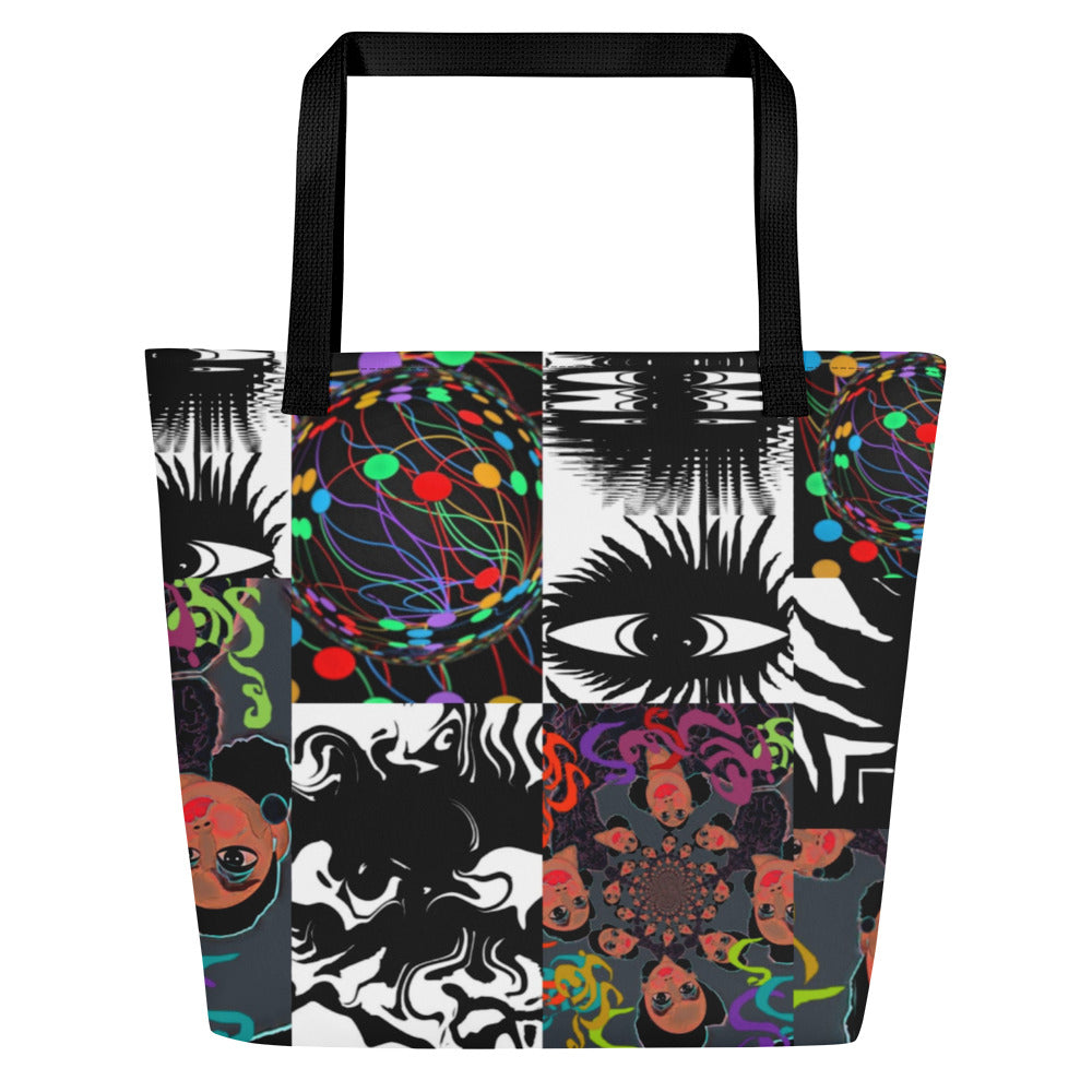 All-Over Print Large Tote Bag