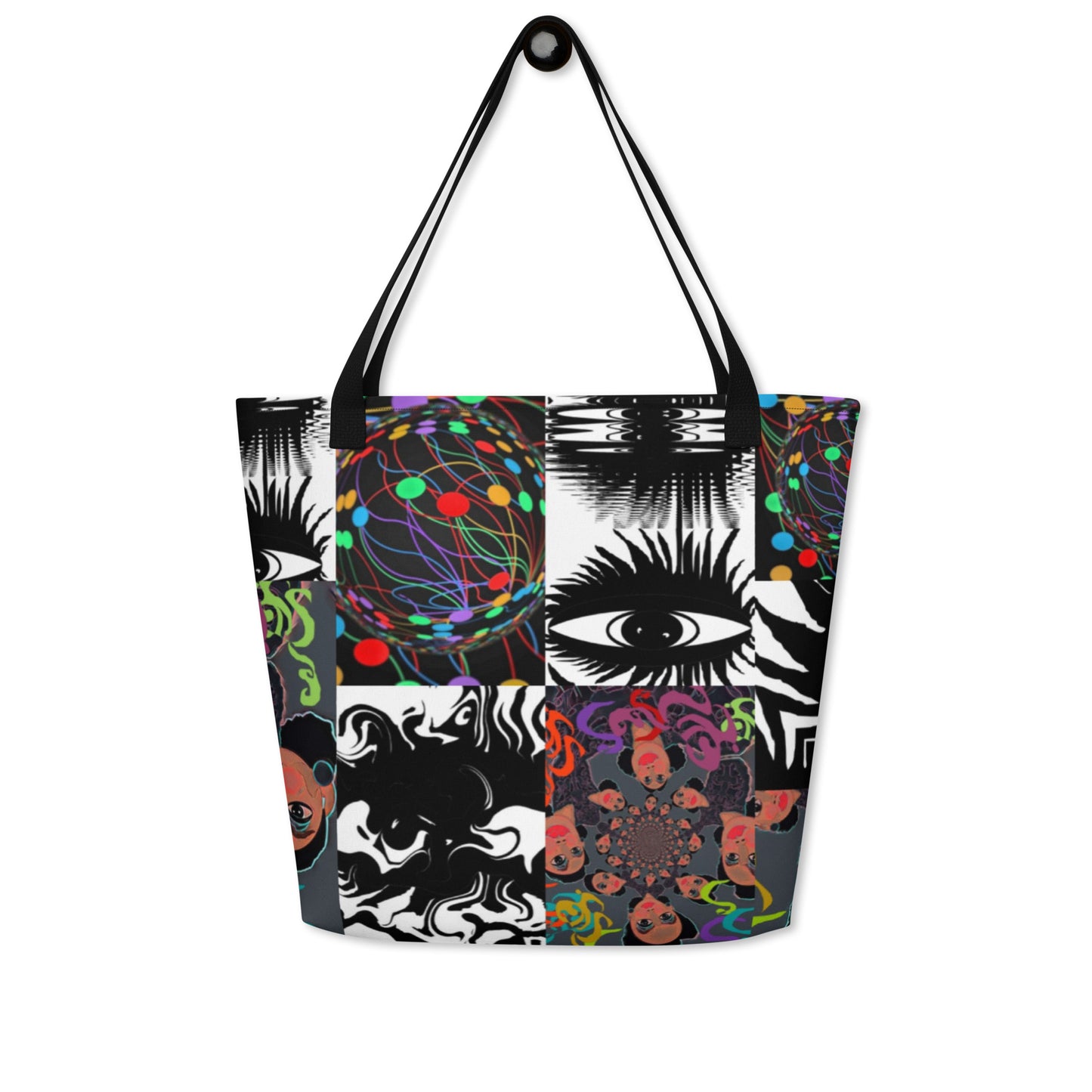 All-Over Print Large Tote Bag