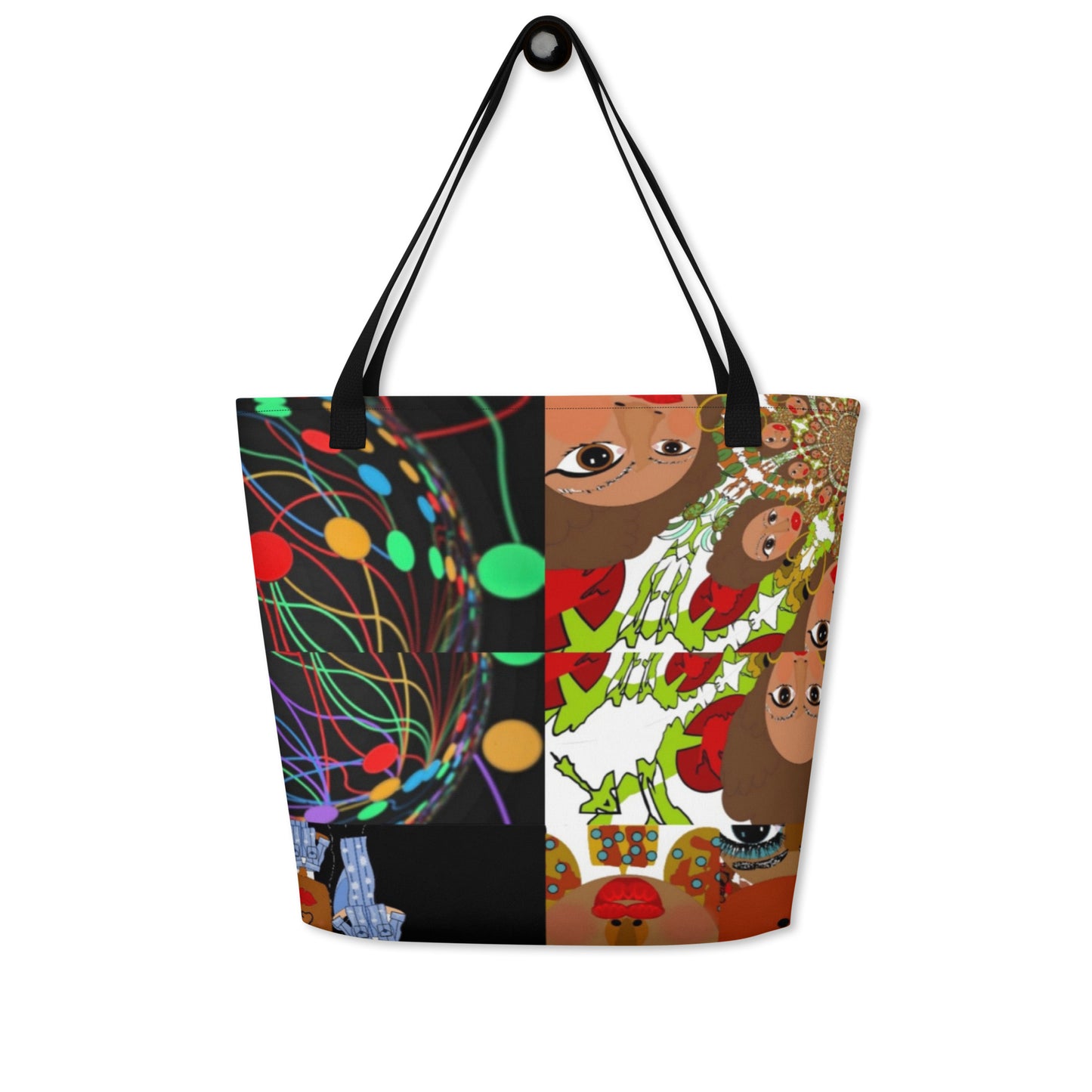 All-Over Print Large Tote Bag