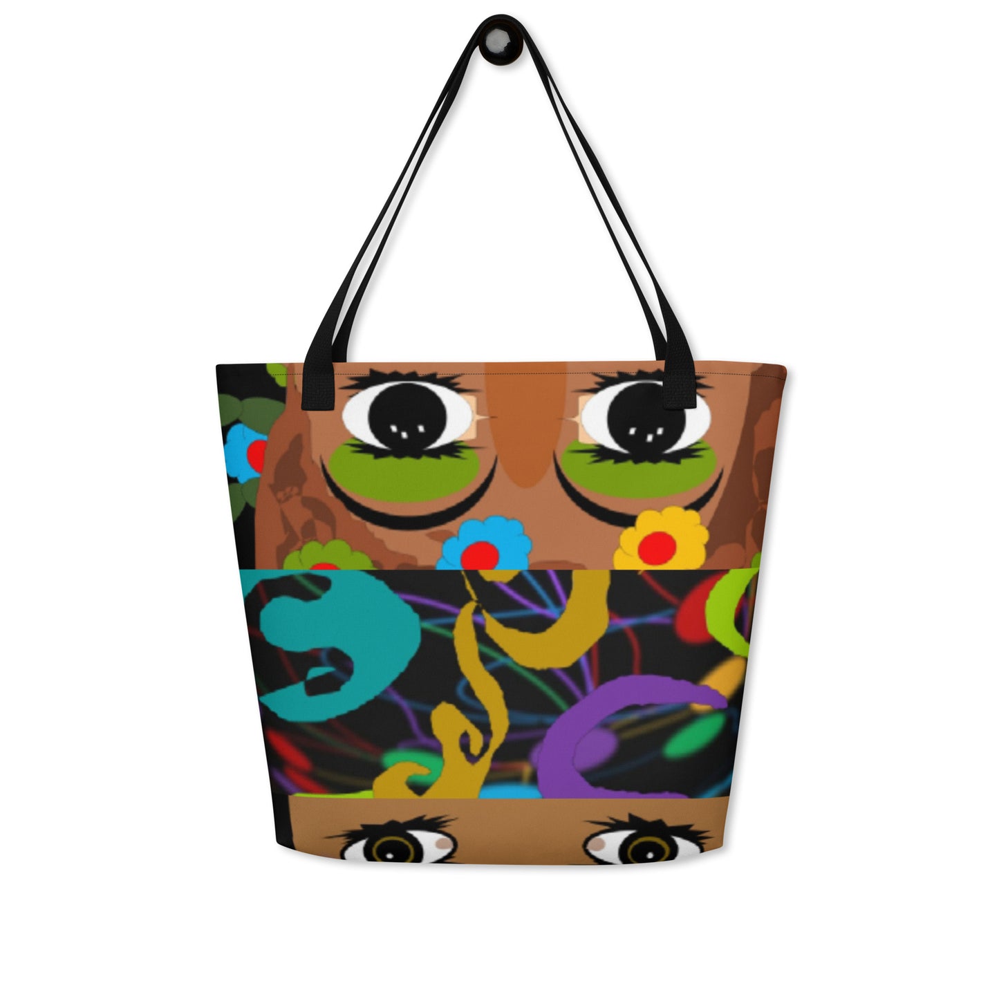 All-Over Print Large Tote Bag