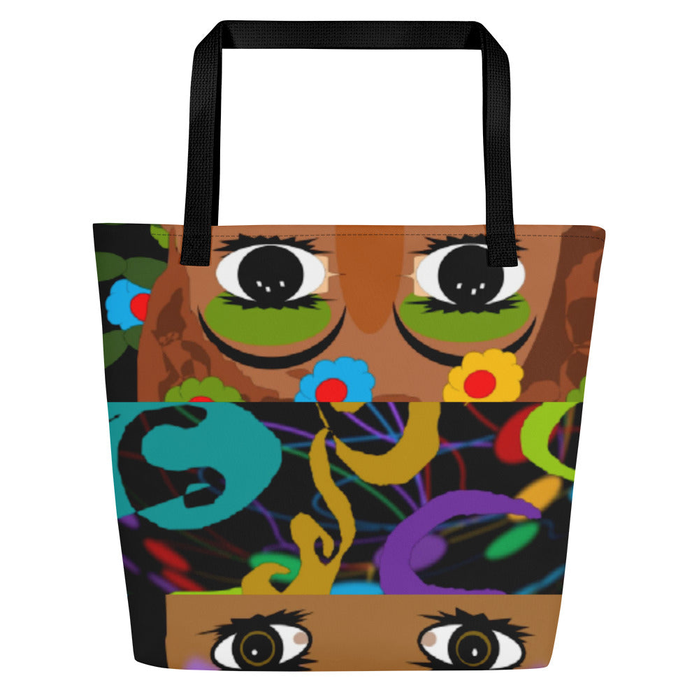 All-Over Print Large Tote Bag