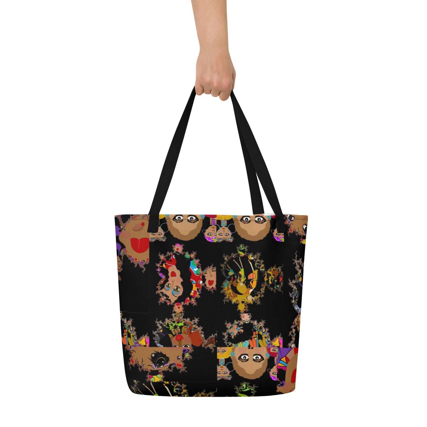 All-Over Print Large Tote Bag