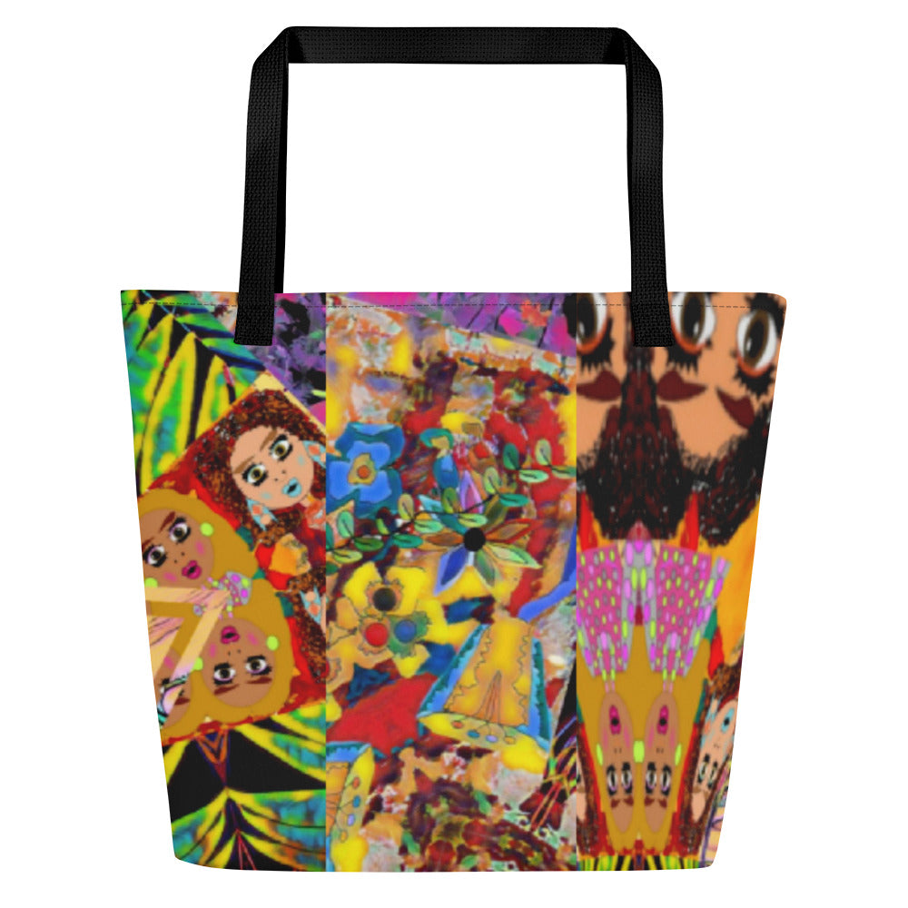 All-Over Print Large Tote Bag