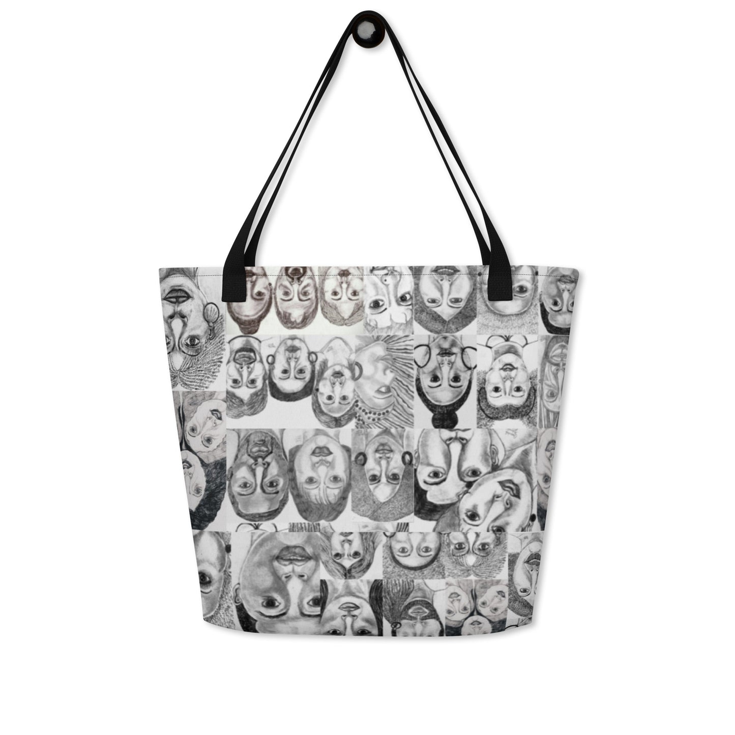 All-Over Print Large Tote Bag