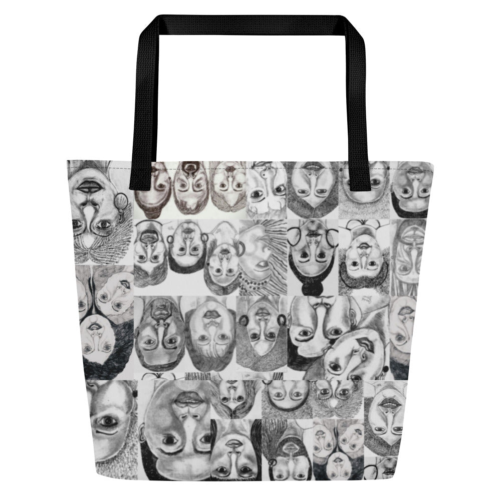 All-Over Print Large Tote Bag