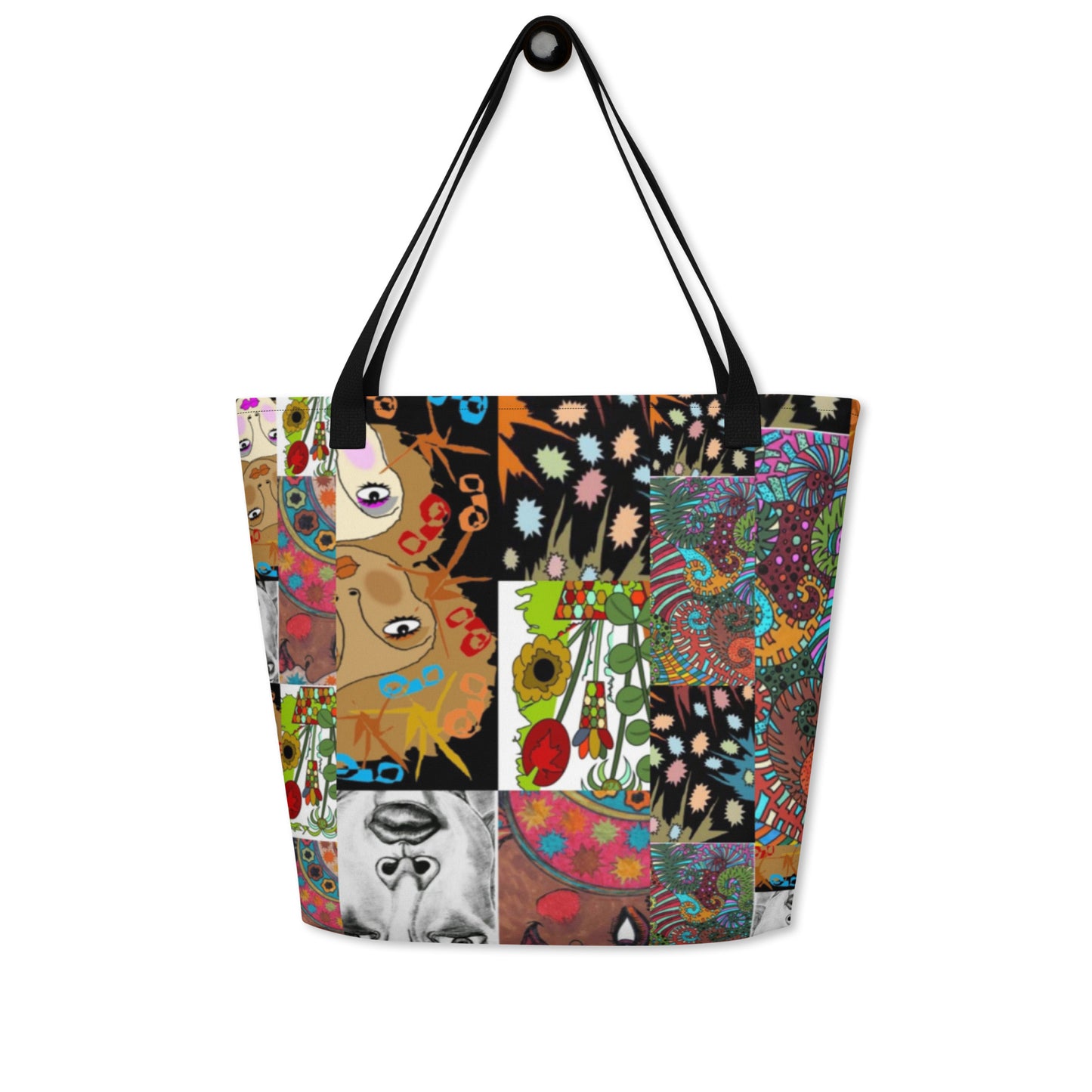 All-Over Print Large Tote Bag