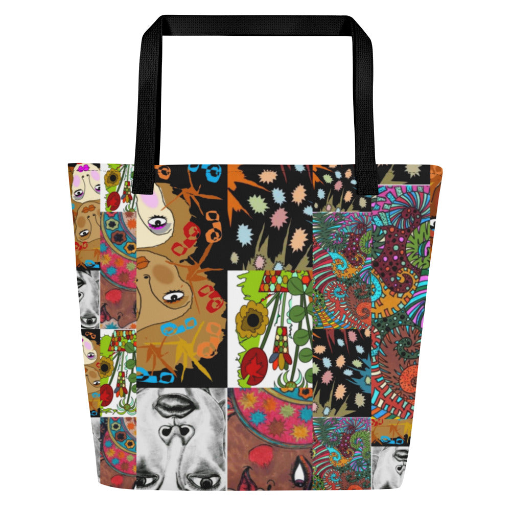 All-Over Print Large Tote Bag