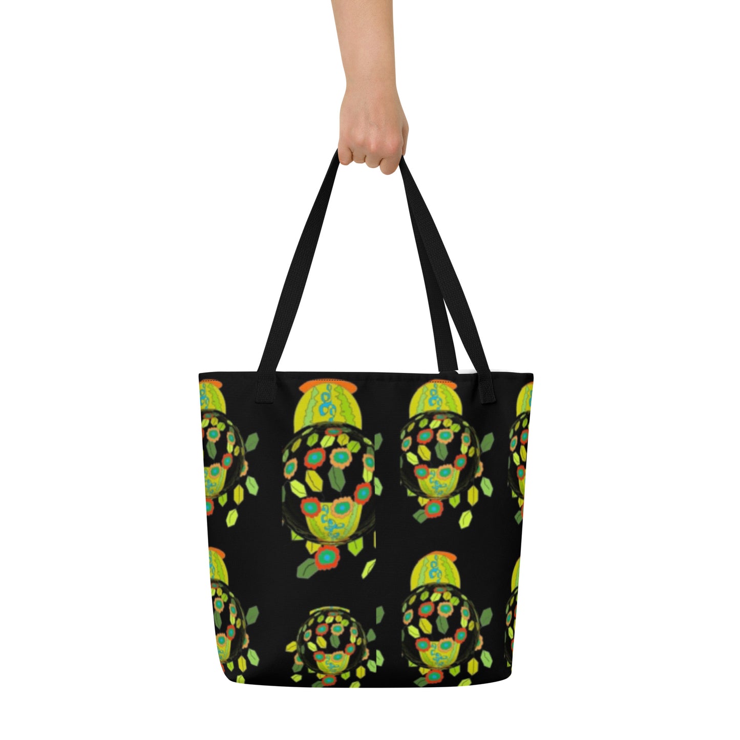 All-Over Print Large Tote Bag