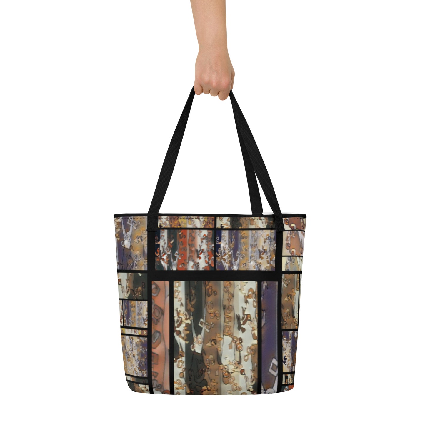 All-Over Print Large Tote Bag