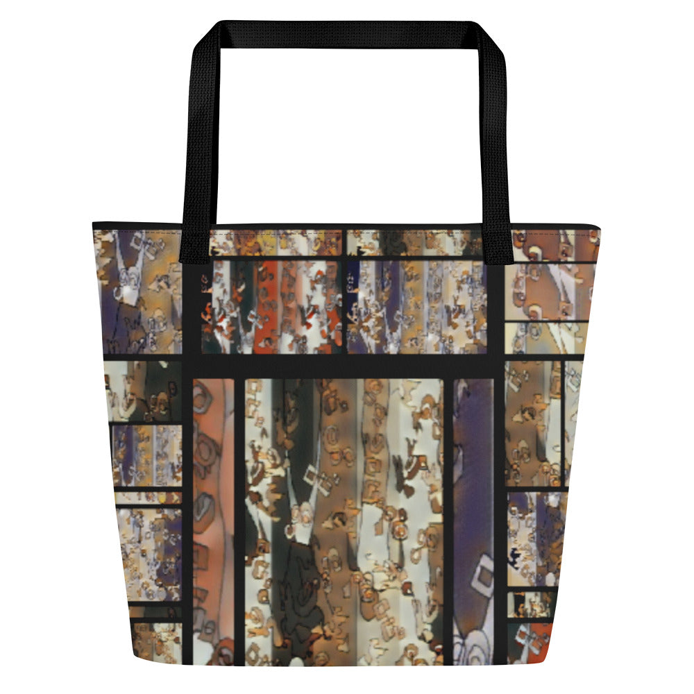 All-Over Print Large Tote Bag