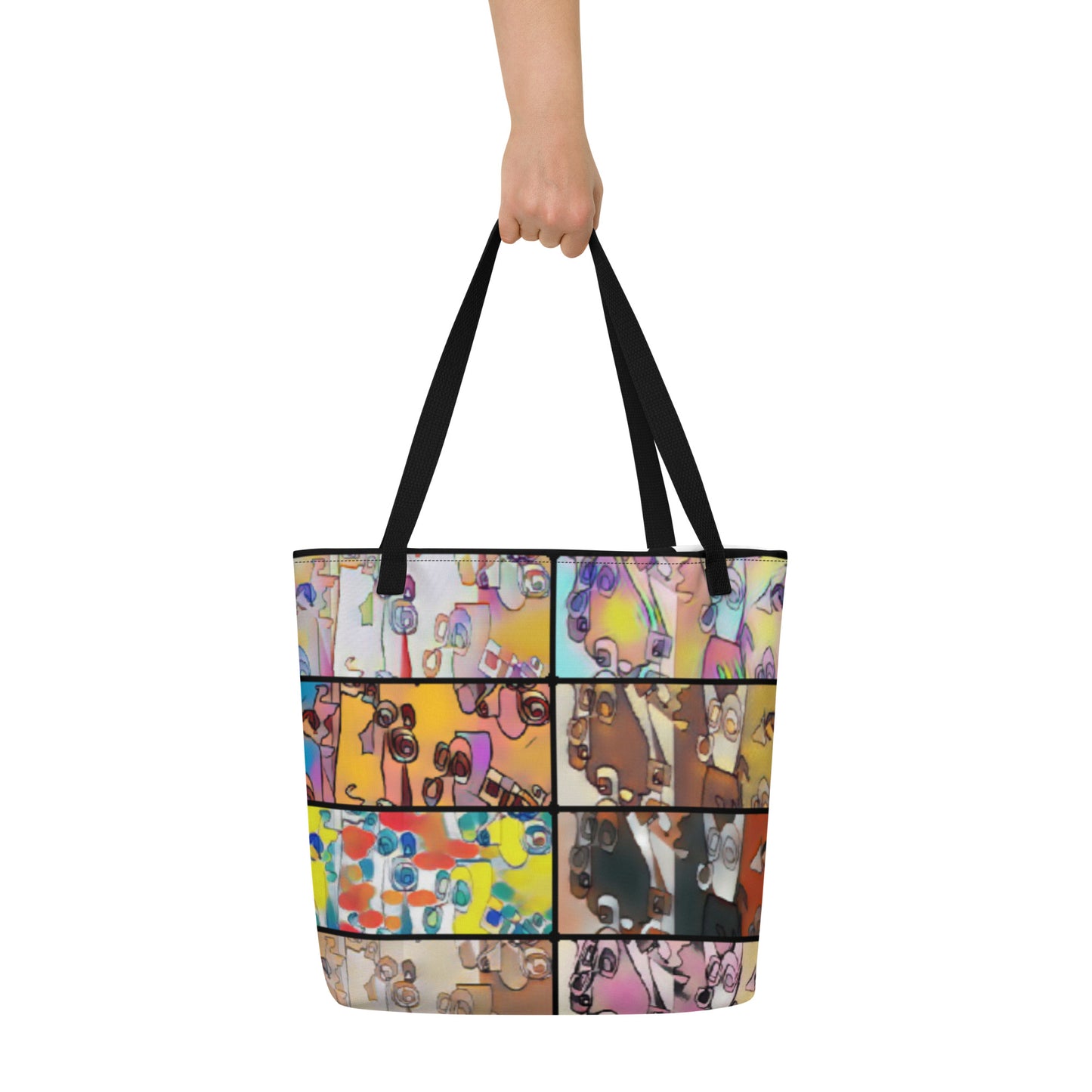 All-Over Print Large Tote Bag