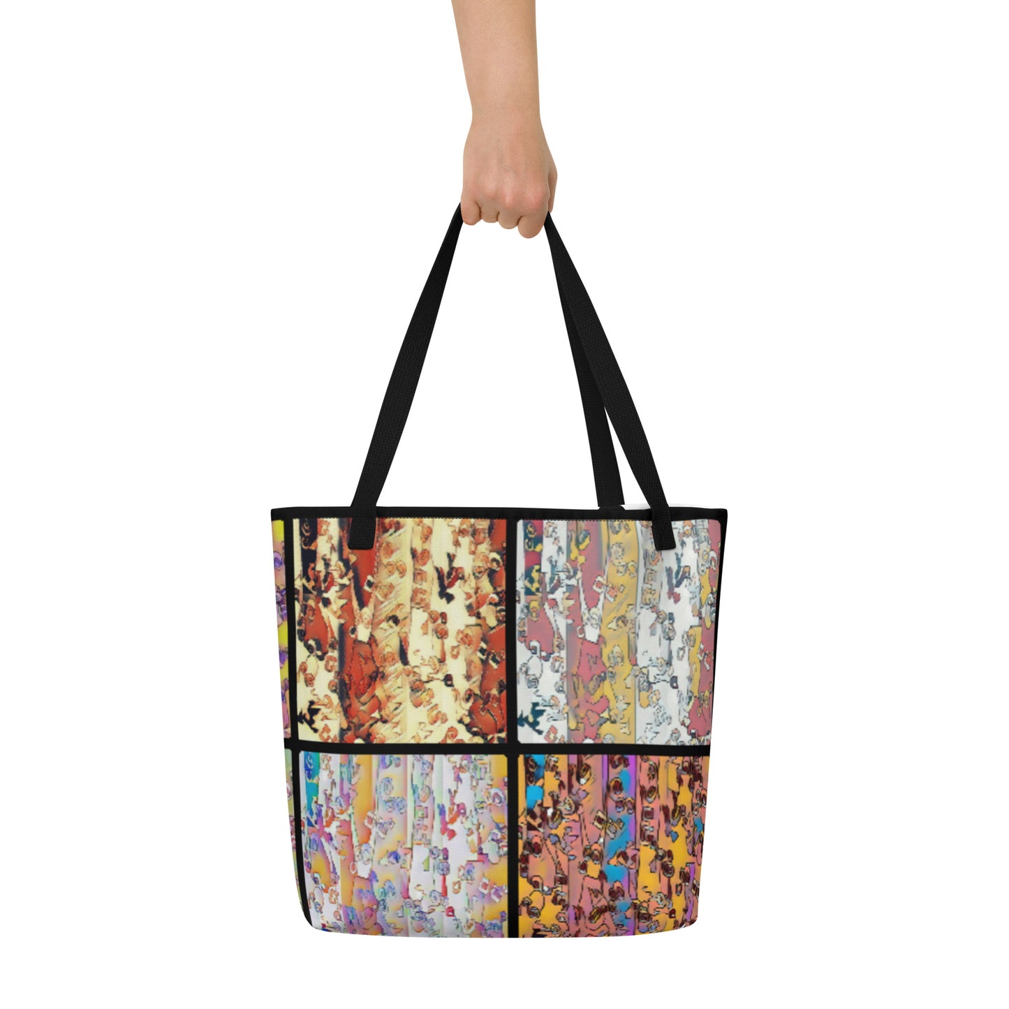 All-Over Print Large Tote Bag