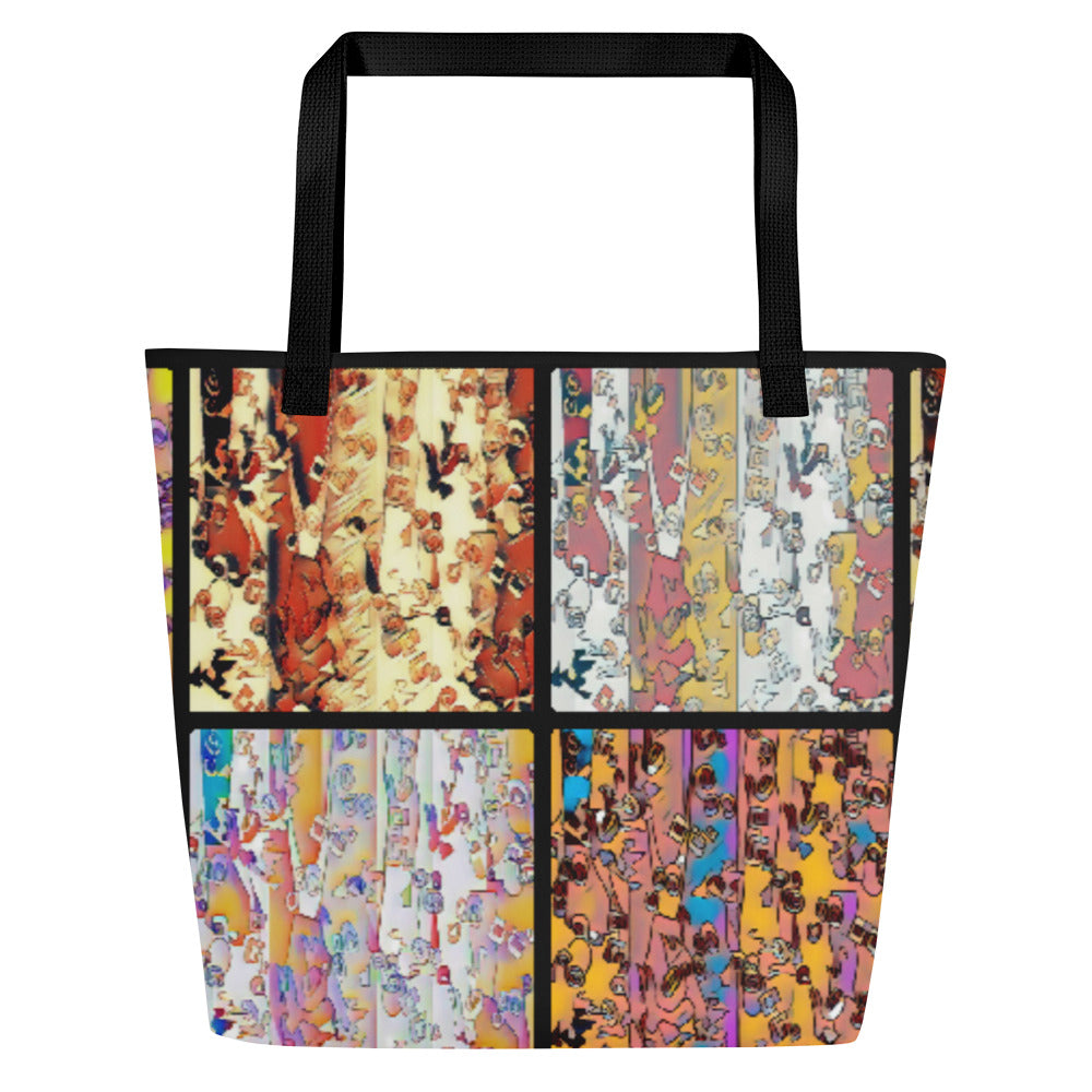 All-Over Print Large Tote Bag