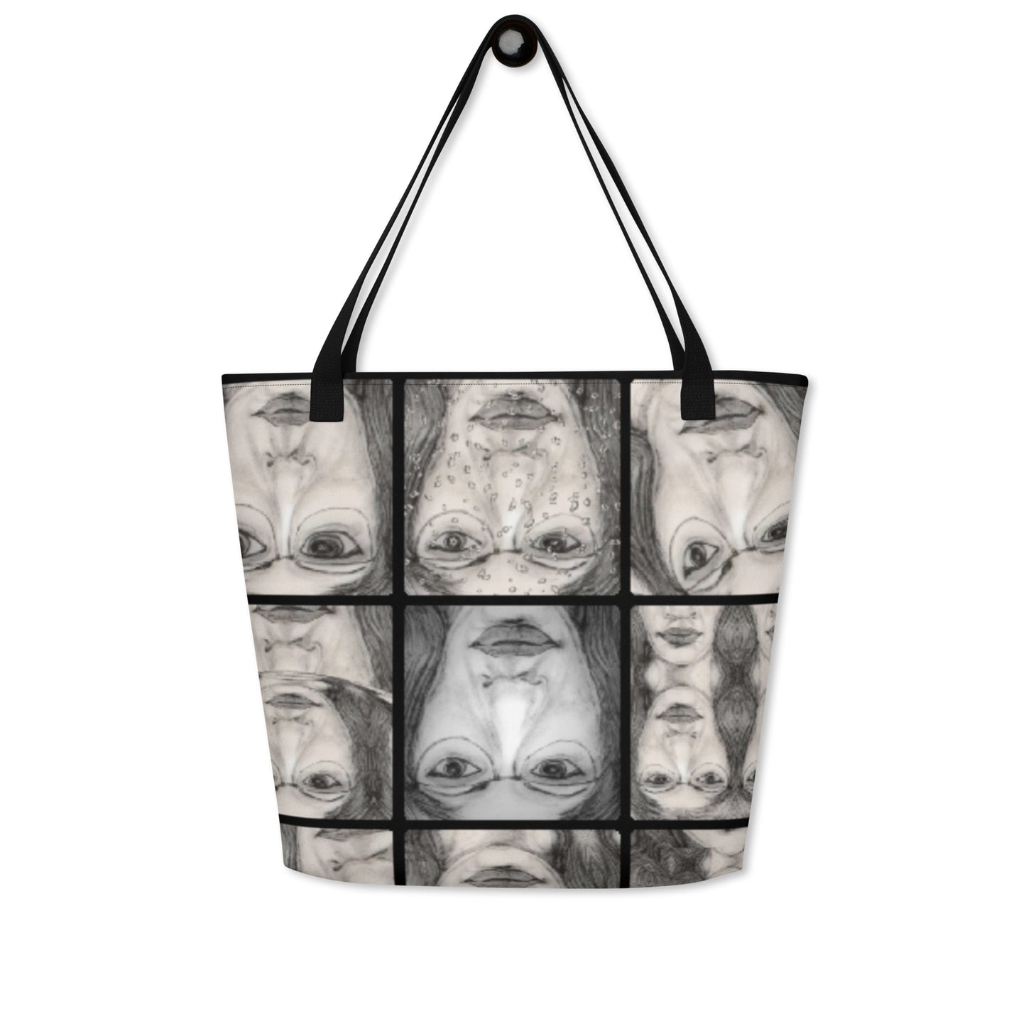 All-Over Print Large Tote Bag