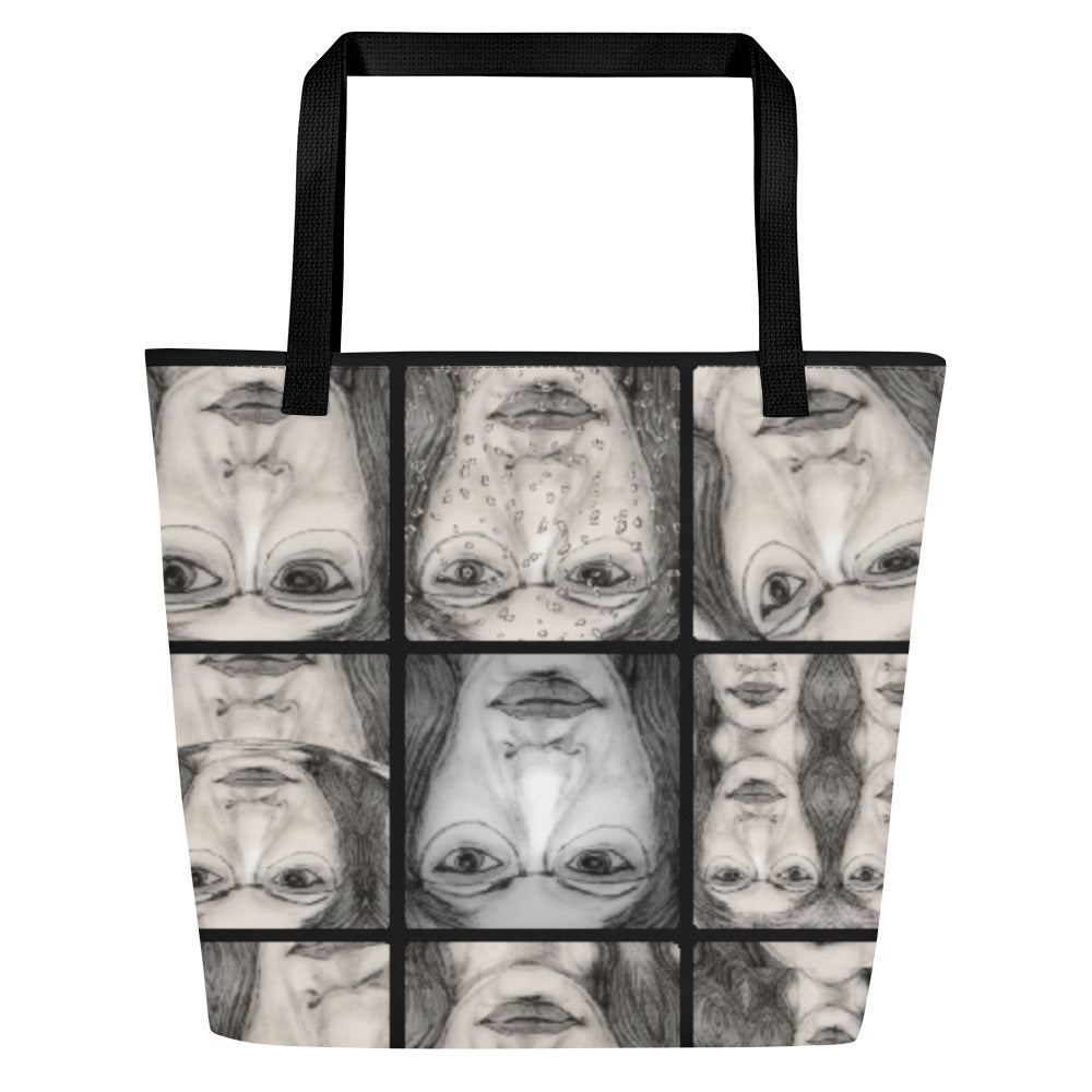 All-Over Print Large Tote Bag