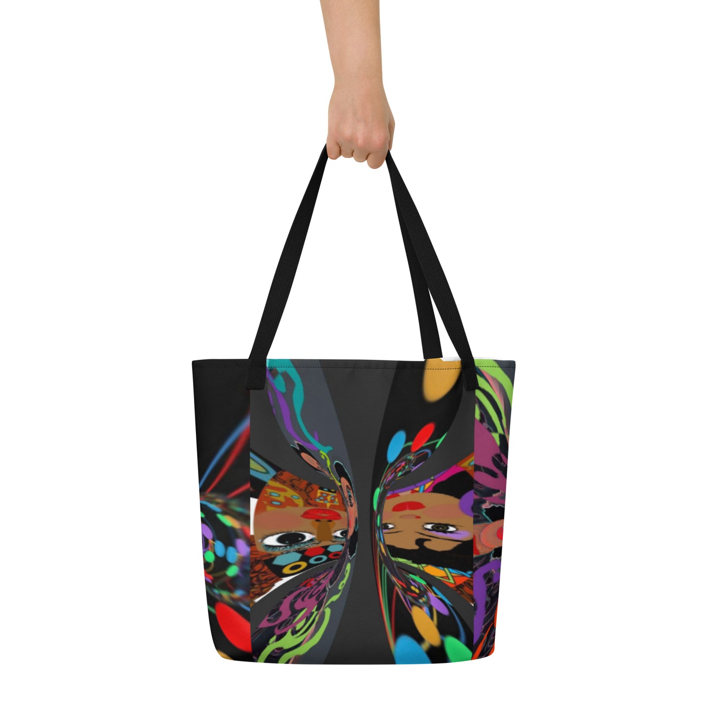 All-Over Print Large Tote Bag