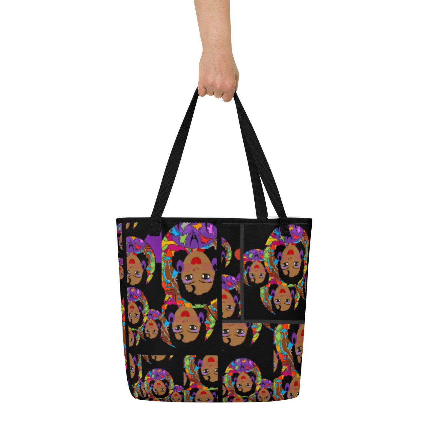 All-Over Print Large Tote Bag