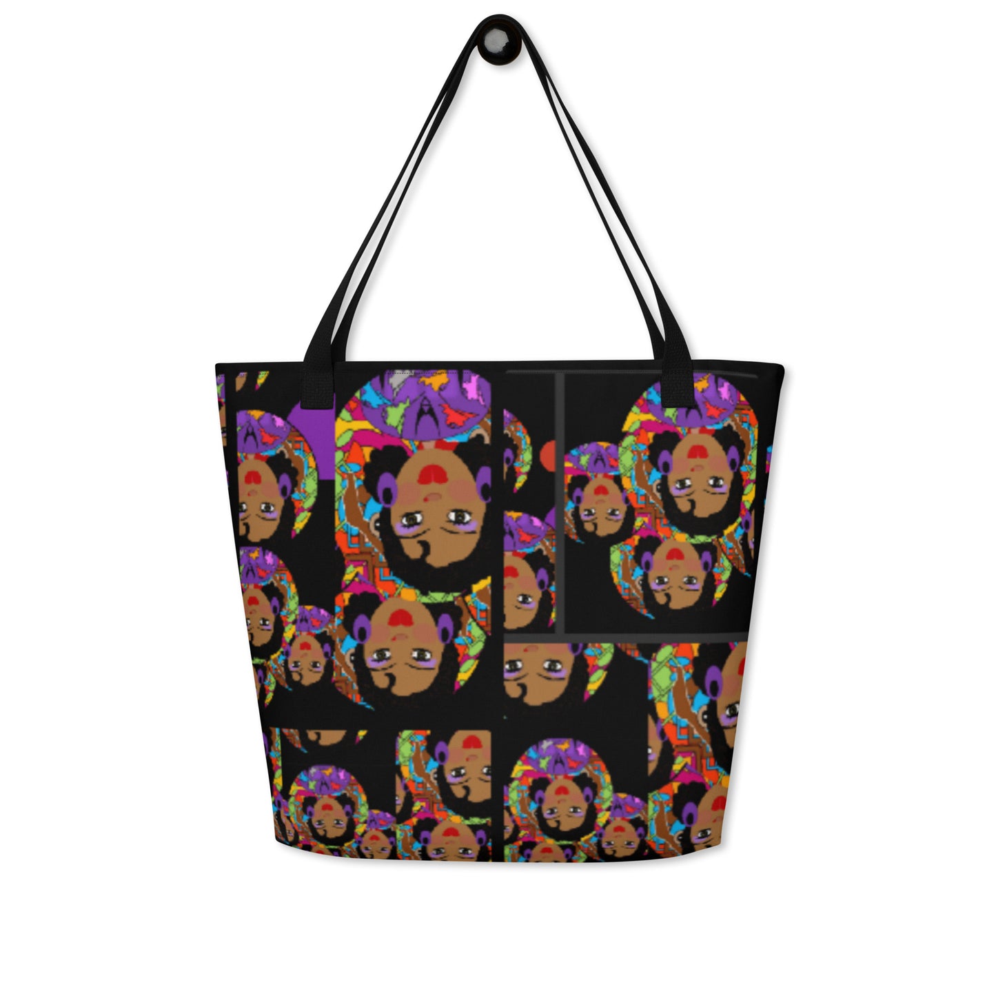 All-Over Print Large Tote Bag