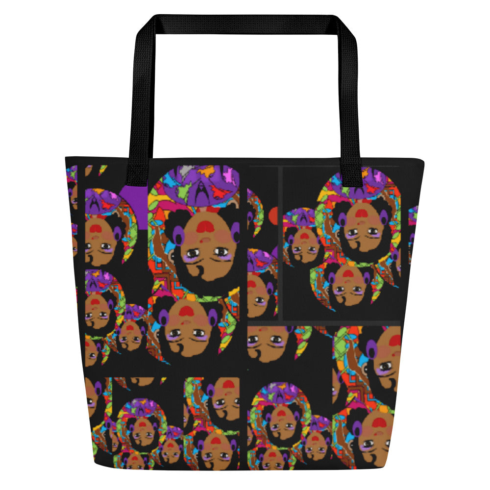 All-Over Print Large Tote Bag